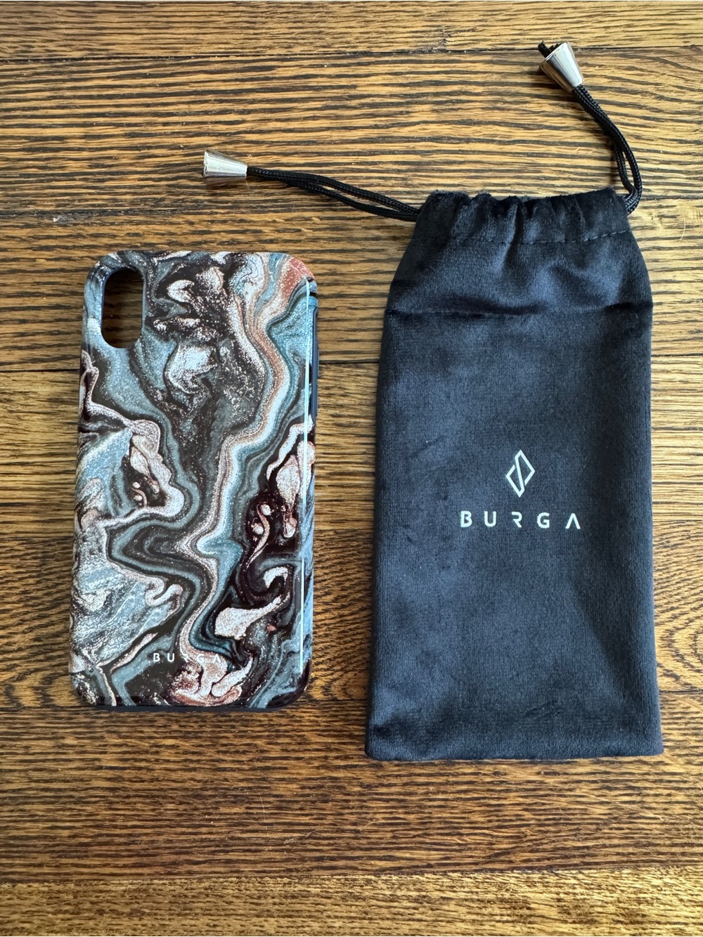 BURGA Marble Swirl Phone Case for iPhone XR